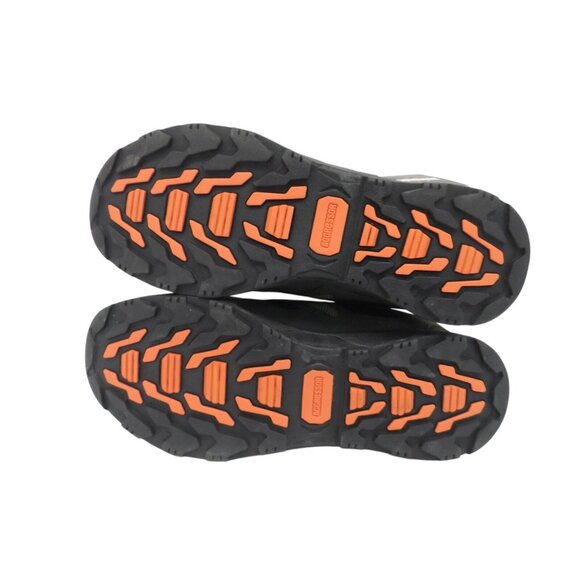 AGGRESSOR Mens Low-Cut Steel Toe Steel Plate Safety Hiking Shoes Grey Size 8.5M - Picture 4 of 9